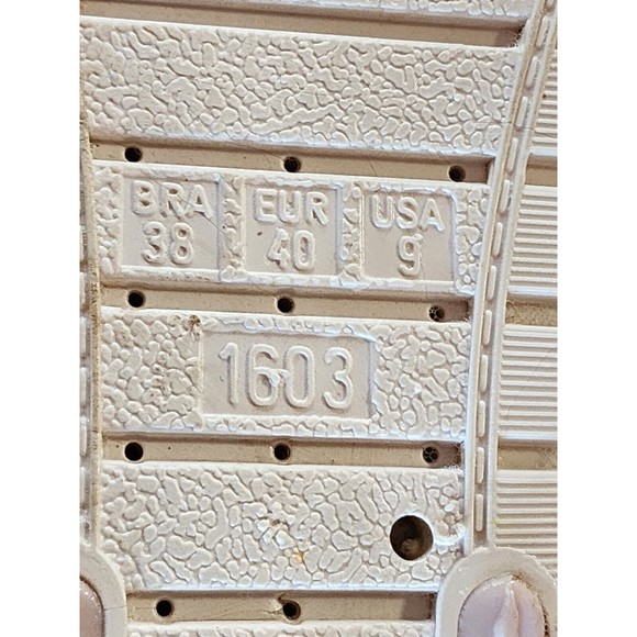 Embellished Coral Sandals by Shoeaholic Size 9 - Picture 7 of 7